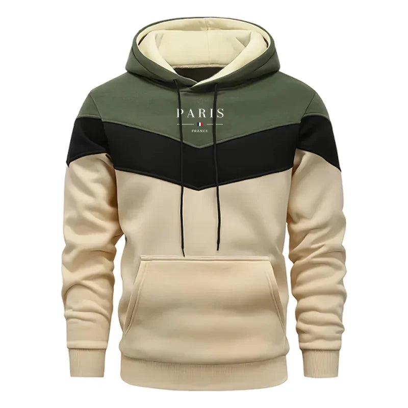 Gran oferta de chándal para hombre con estampado informal, sudaderas con capucha Tricolor, deportes al aire libre, trotar, ropa para hombre, jersey de calidad, Tops
