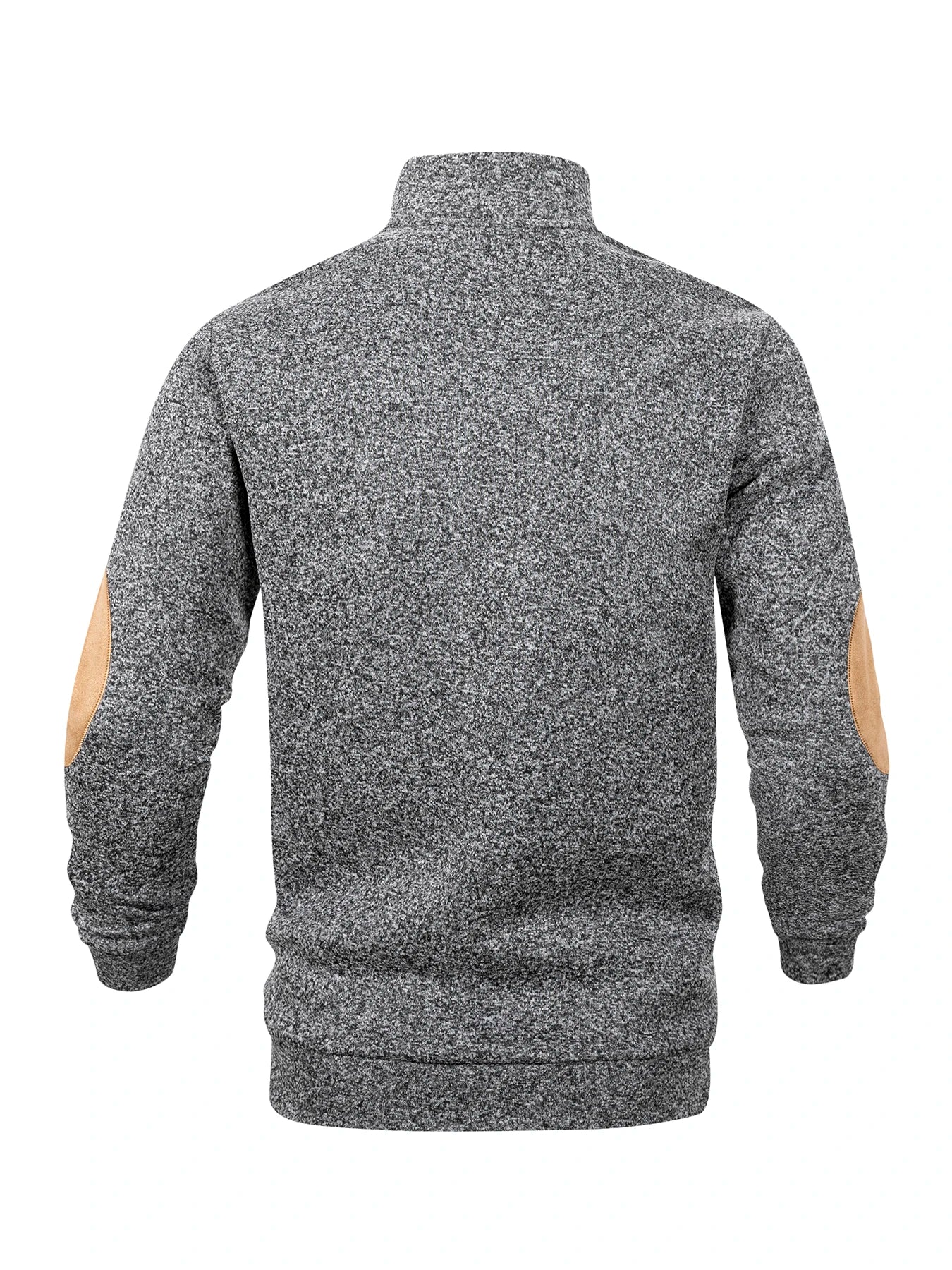 Jersey informal de primavera y otoño para hombre, abrigos tipo Polo Henley con cuello levantado y botones, sudaderas con cuello levantado de manga larga para deporte