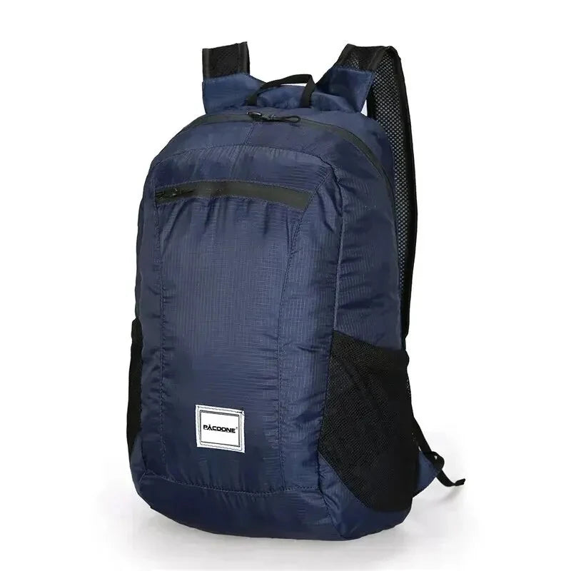 Bolsa de senderismo al aire libre, mochila portátil ligera de 20L, plegable, impermeable, ultraligera, para mujeres, hombres, viajar, senderismo