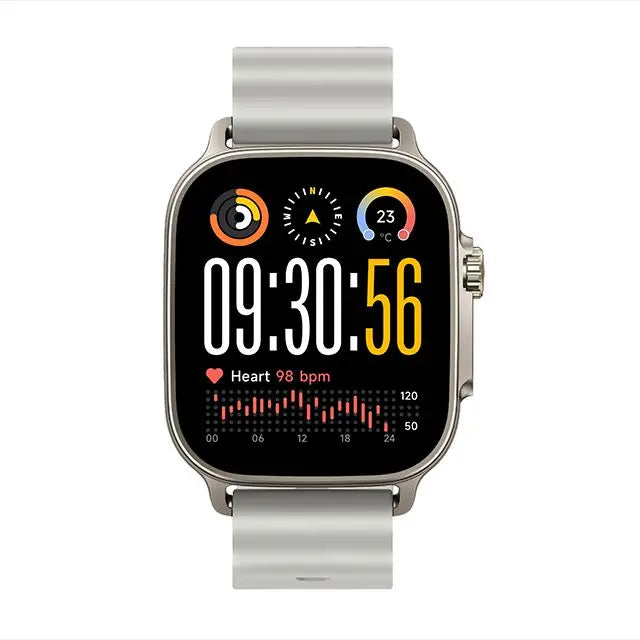 Smartwatch - realme Watch 5, Versión Global, Gran Pantalla AMOLED de 1.97", 16 días Vida de la Batería muy Larga, IP68, 108 modos de deporte y de monitorización de salud, NFC, Brújula y GPS independiente con 5 GNSS, relo