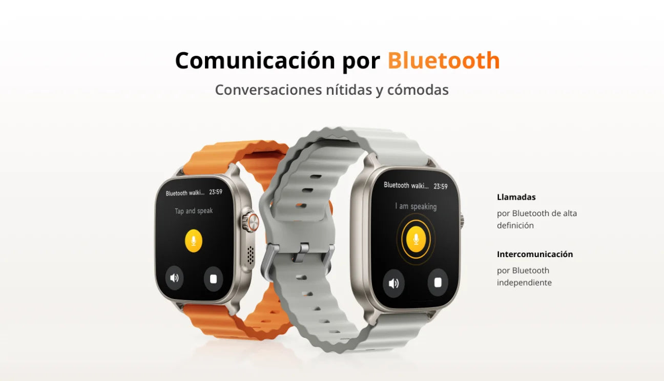 Smartwatch - realme Watch 5, Versión Global, Gran Pantalla AMOLED de 1.97", 16 días Vida de la Batería muy Larga, IP68, 108 modos de deporte y de monitorización de salud, NFC, Brújula y GPS independiente con 5 GNSS, relo
