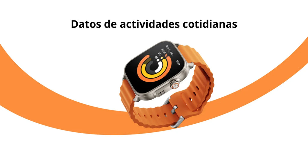 Smartwatch - realme Watch 5, Versión Global, Gran Pantalla AMOLED de 1.97", 16 días Vida de la Batería muy Larga, IP68, 108 modos de deporte y de monitorización de salud, NFC, Brújula y GPS independiente con 5 GNSS, relo
