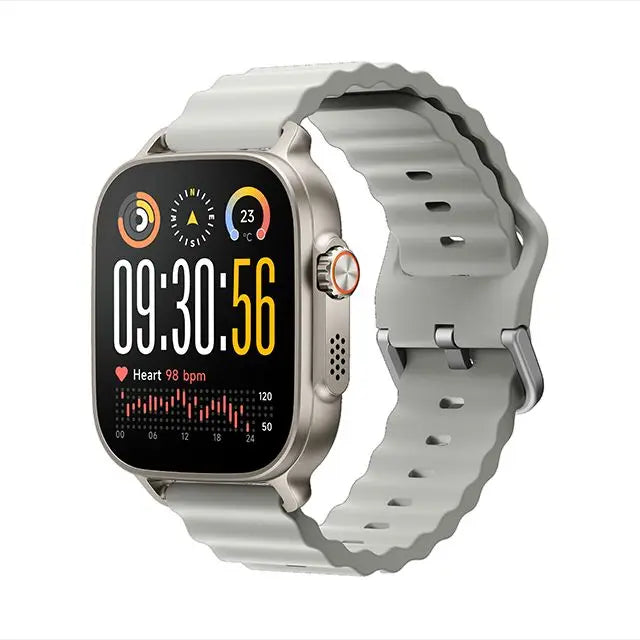 Smartwatch - realme Watch 5, Versión Global, Gran Pantalla AMOLED de 1.97", 16 días Vida de la Batería muy Larga, IP68, 108 modos de deporte y de monitorización de salud, NFC, Brújula y GPS independiente con 5 GNSS, relo