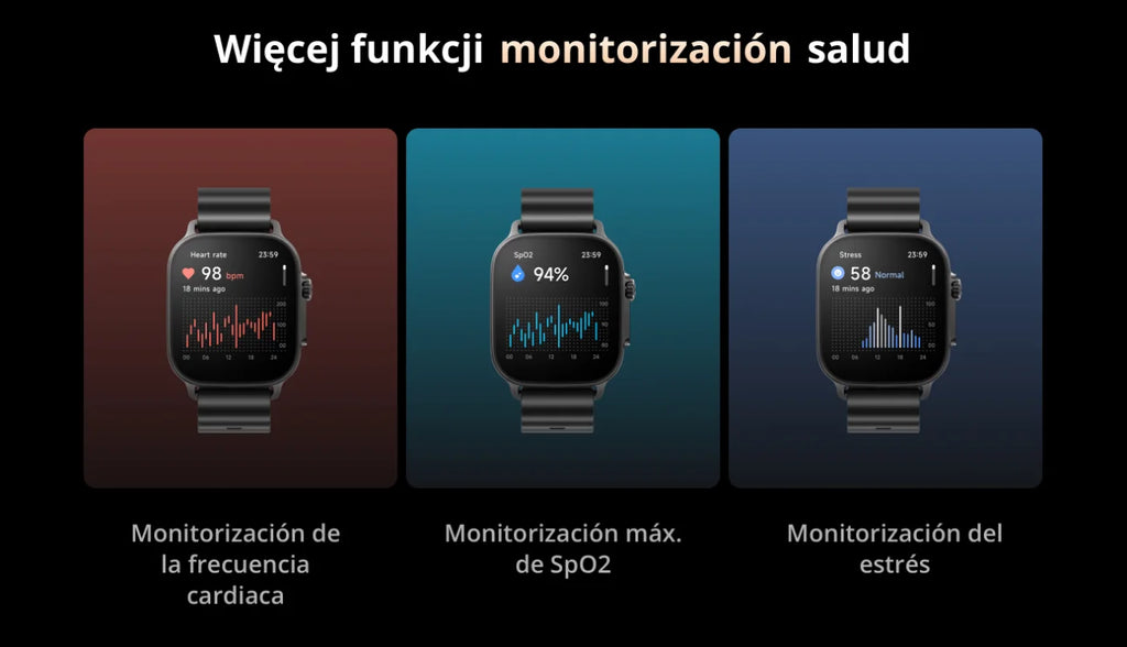 Smartwatch - realme Watch 5, Versión Global, Gran Pantalla AMOLED de 1.97", 16 días Vida de la Batería muy Larga, IP68, 108 modos de deporte y de monitorización de salud, NFC, Brújula y GPS independiente con 5 GNSS, relo