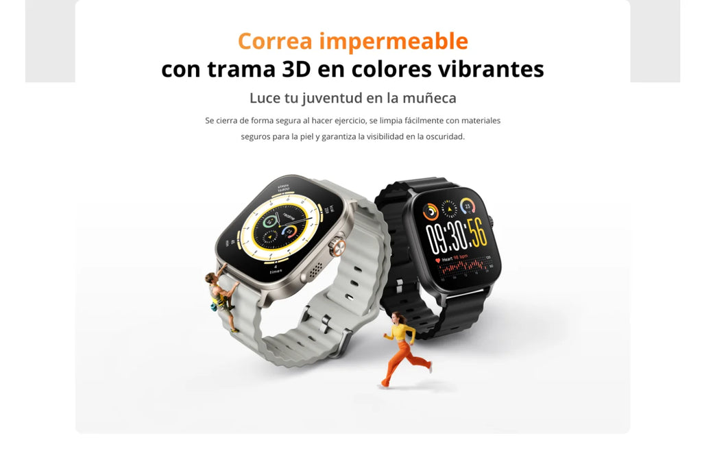 Smartwatch - realme Watch 5, Versión Global, Gran Pantalla AMOLED de 1.97", 16 días Vida de la Batería muy Larga, IP68, 108 modos de deporte y de monitorización de salud, NFC, Brújula y GPS independiente con 5 GNSS, relo