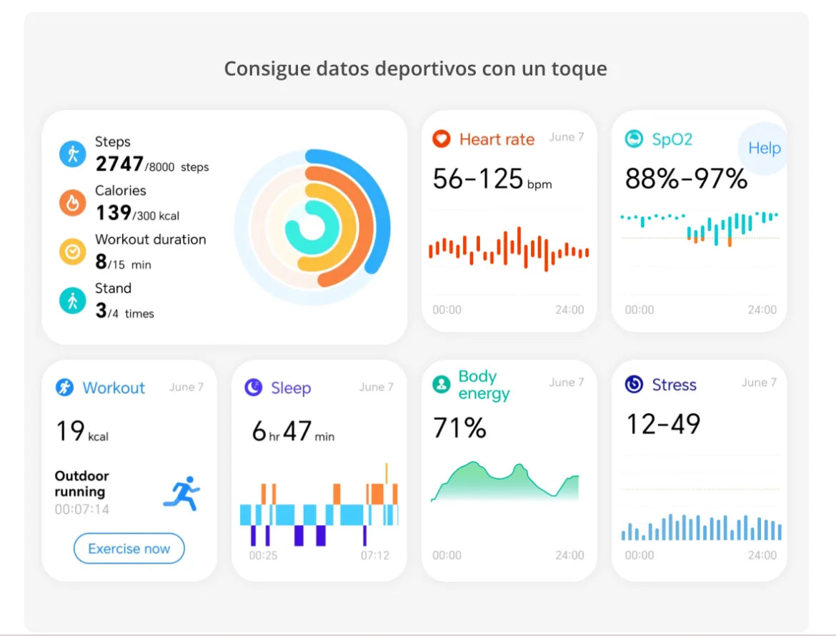 Smartwatch - realme Watch 5, Versión Global, Gran Pantalla AMOLED de 1.97", 16 días Vida de la Batería muy Larga, IP68, 108 modos de deporte y de monitorización de salud, NFC, Brújula y GPS independiente con 5 GNSS, relo