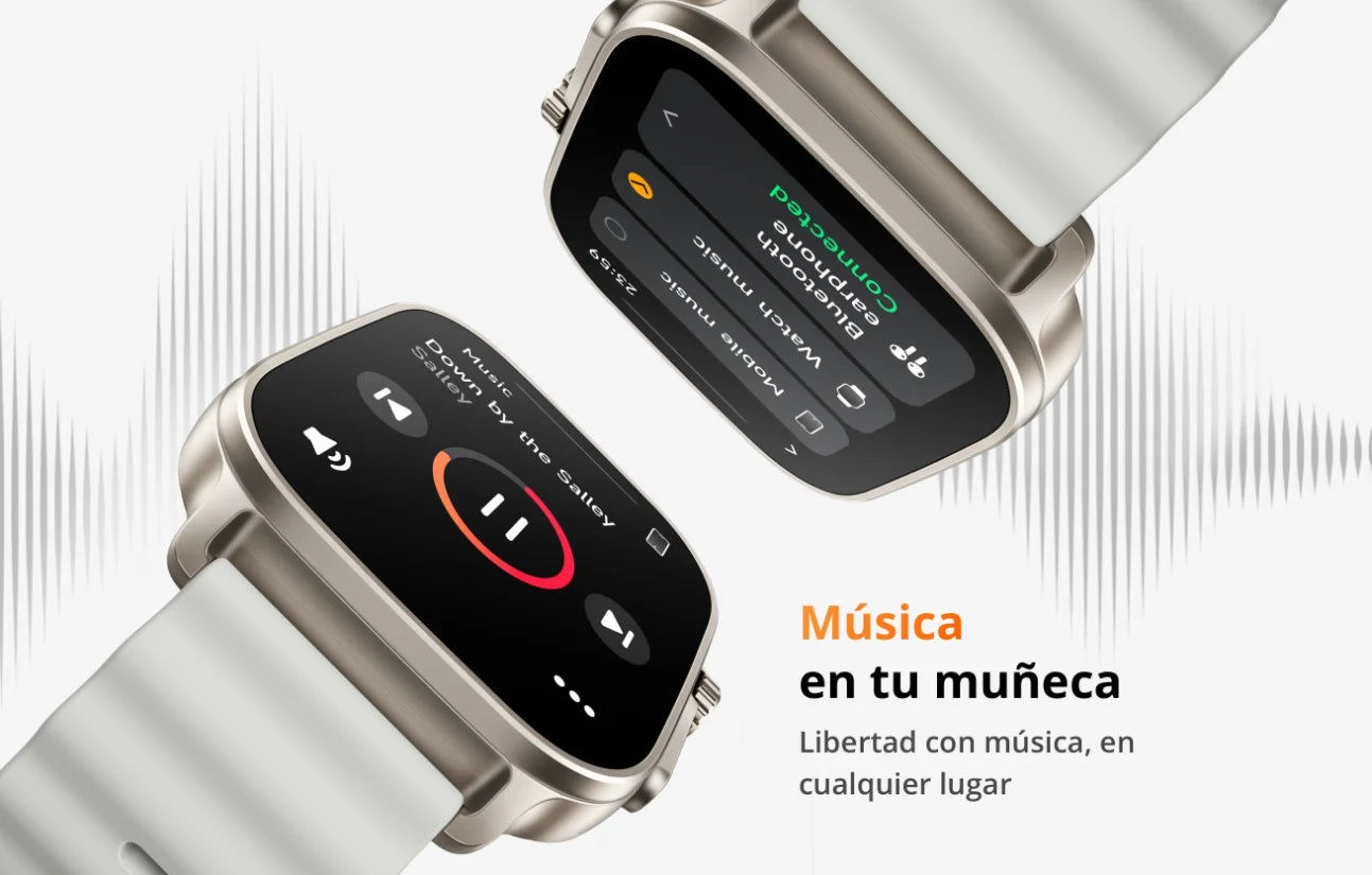 Smartwatch - realme Watch 5, Versión Global, Gran Pantalla AMOLED de 1.97", 16 días Vida de la Batería muy Larga, IP68, 108 modos de deporte y de monitorización de salud, NFC, Brújula y GPS independiente con 5 GNSS, relo