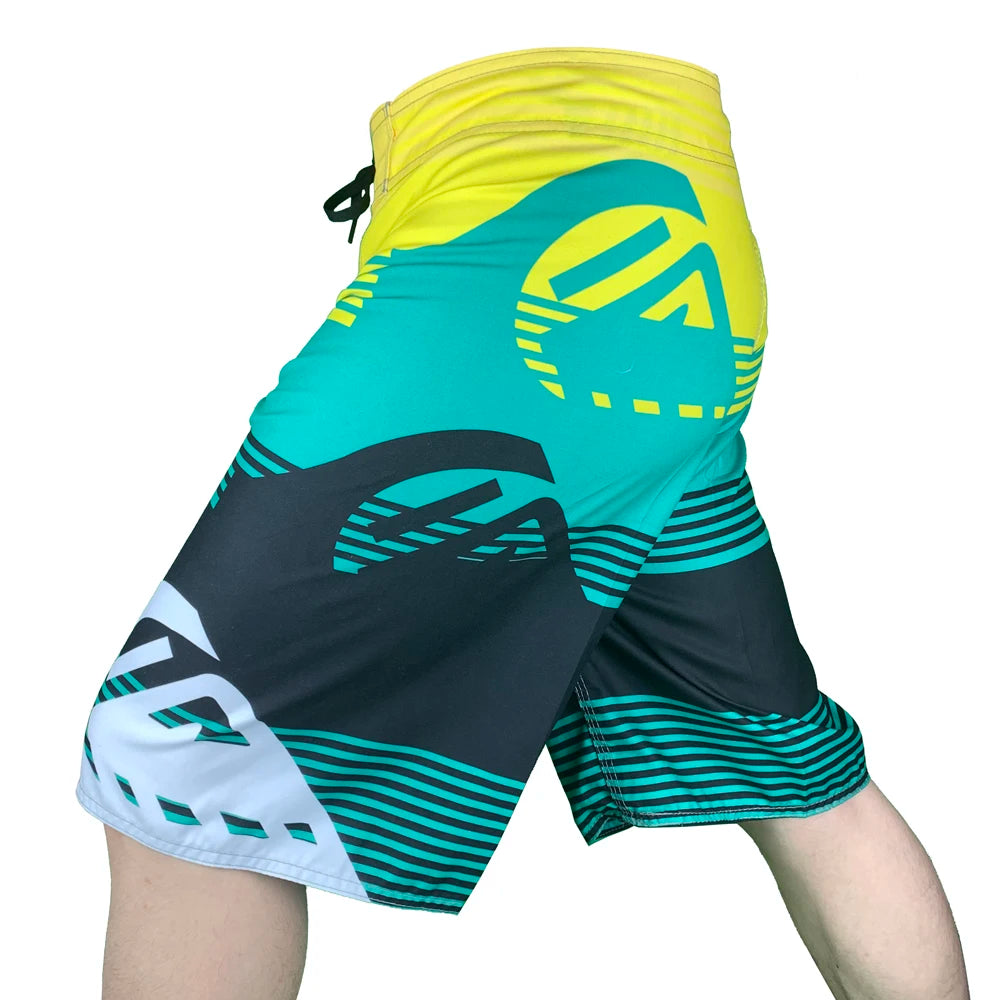 Pantalones cortos de playa para hombre, Bañador con estampado 3D para Surf, pistas de Fitness, correr, pista de senderismo