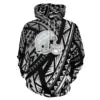 Sudadera Tribal Polinesia Hombre Talla Grande