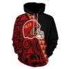 Sudadera Tribal Polinesia Hombre Talla Grande
