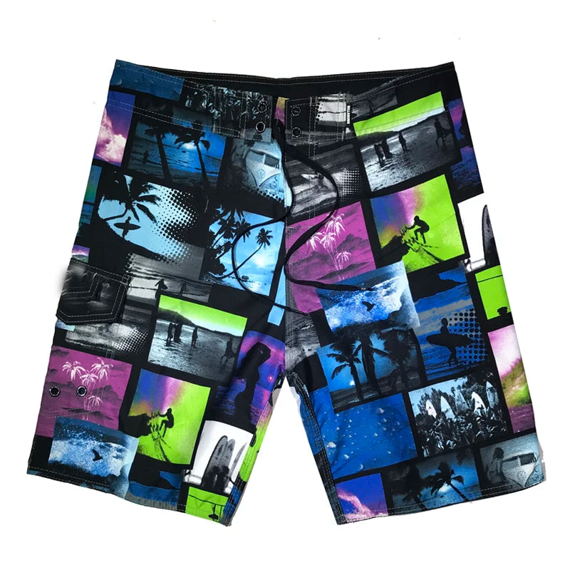 Bañador 3D Hombre | Pantalón Corto Playa Surf Secado Rápido