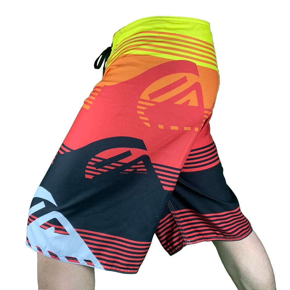 Pantalones cortos de playa para hombre, Bañador con estampado 3D para Surf, pistas de Fitness, correr, pista de senderismo