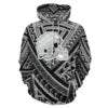 Sudadera Tribal Polinesia Hombre Talla Grande
