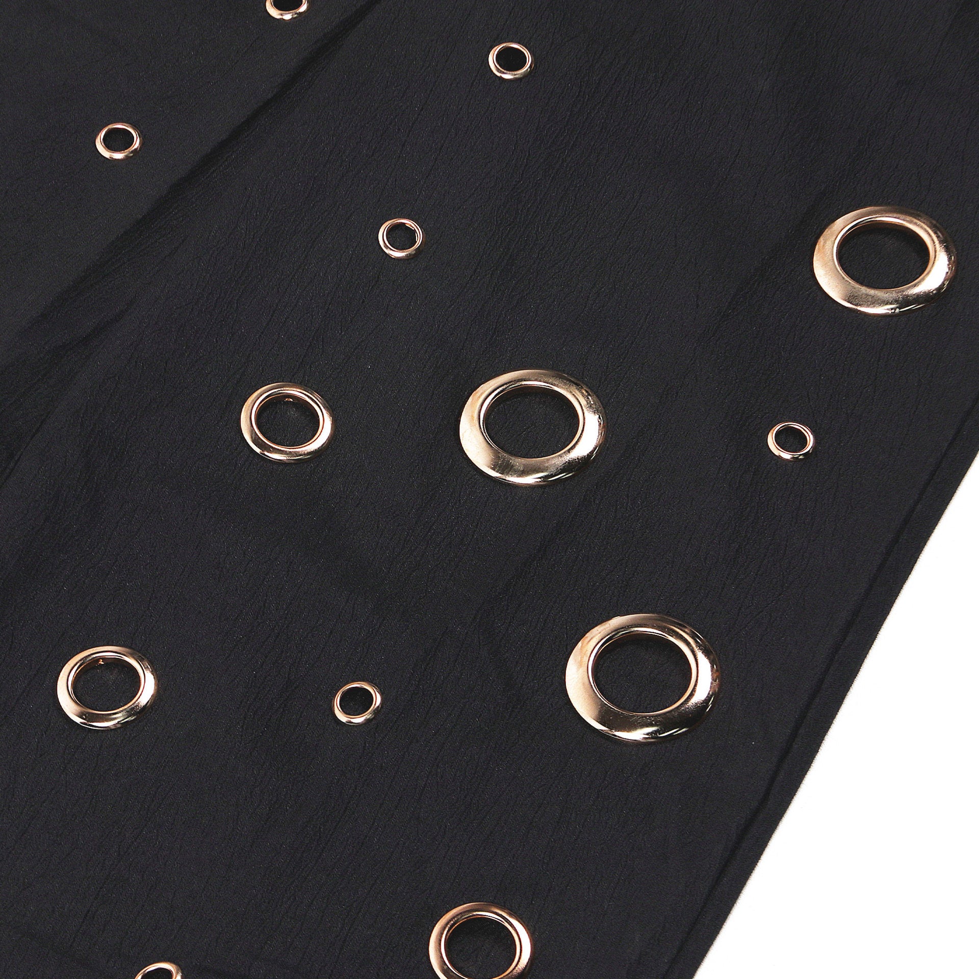 CM.YAYA-Conjunto de dos piezas para mujer, Top sin mangas y pantalones de pierna ancha, traje calado con agujeros, chándal de calle Sexy de verano