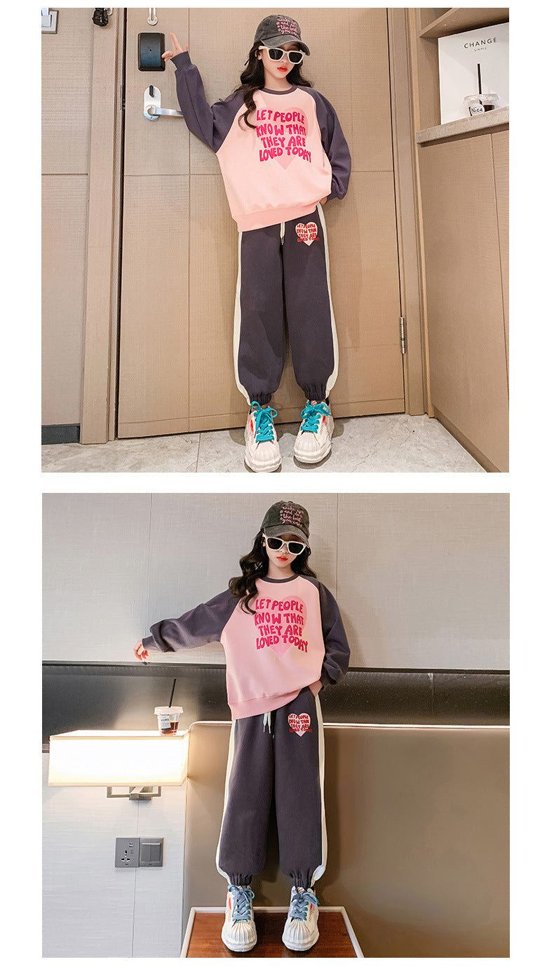 Chándal Lana Niñas 5-14 Años - Sudadera + Pantalones Invierno
