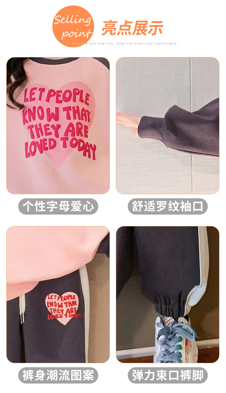 Chándal Lana Niñas 5-14 Años - Sudadera + Pantalones Invierno