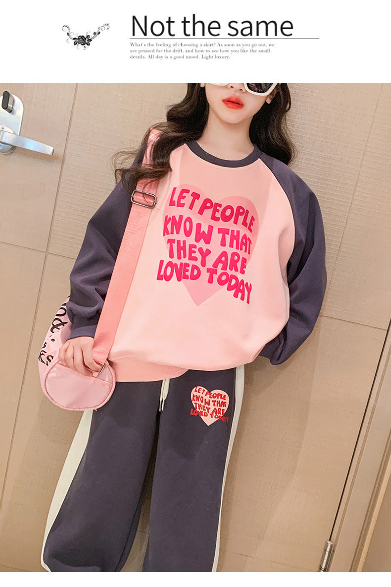 Chándal Lana Niñas 5-14 Años - Sudadera + Pantalones Invierno