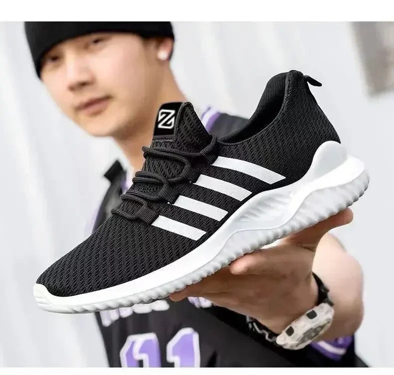 Tenis Masculino 2025 Men Tennis Shoes New Fashion Gym Sports Shoes Men Air Mesh Breathable Casual Shoes for Outdoor Trainers