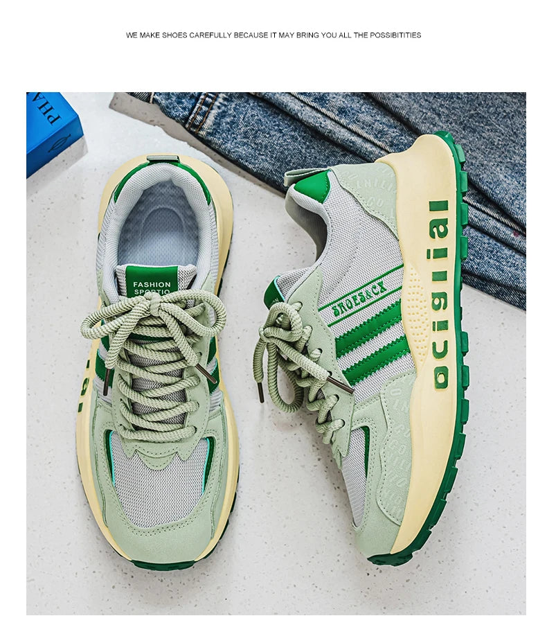 Trendy Brand Men's New Comfortable and Versatile Casual Shoes with Soft Soles Anti Slip and Wear-resistant Shoes Zapatos Hombre