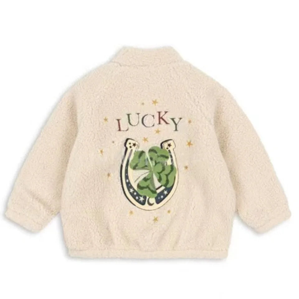 Chaqueta Sherpa Niños Invierno - Abrigo Lana Cálido