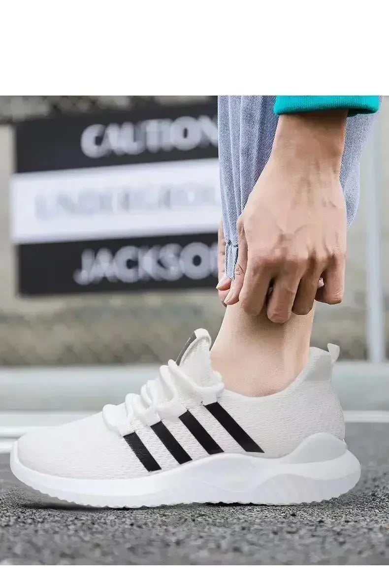 Tenis Masculino 2025 Men Tennis Shoes New Fashion Gym Sports Shoes Men Air Mesh Breathable Casual Shoes for Outdoor Trainers