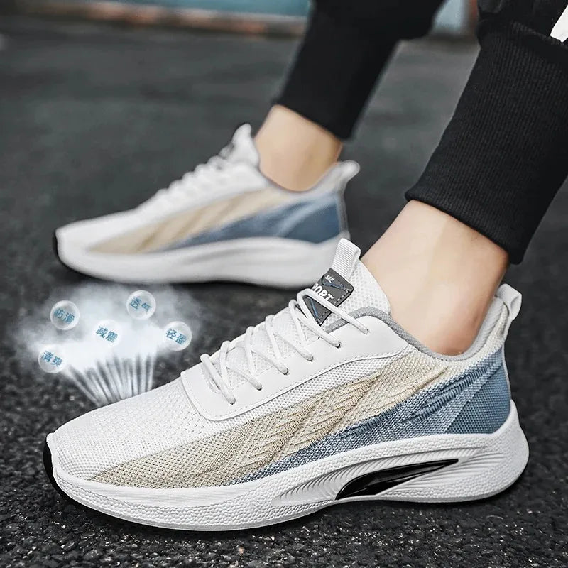 New Shoes for Men Casual Slip on Fashion Sneakers Breathable Running Shoes Outdoor Walking Training Tennis Shoes