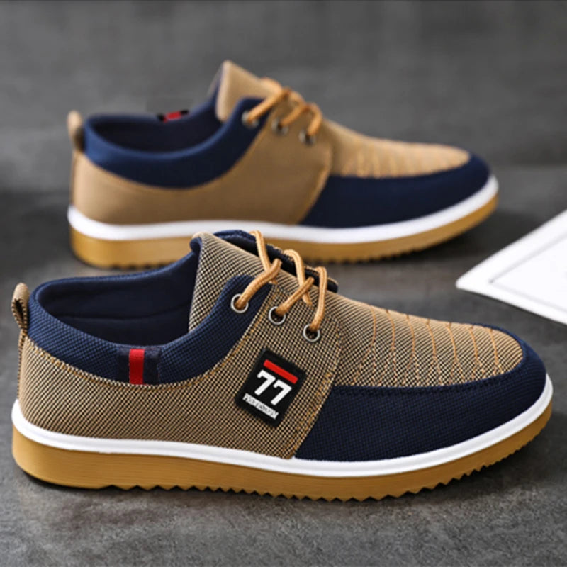 2025 nuevos zapatos de moda para hombres zapatos deportivos casuales cómodos y versátiles de punto