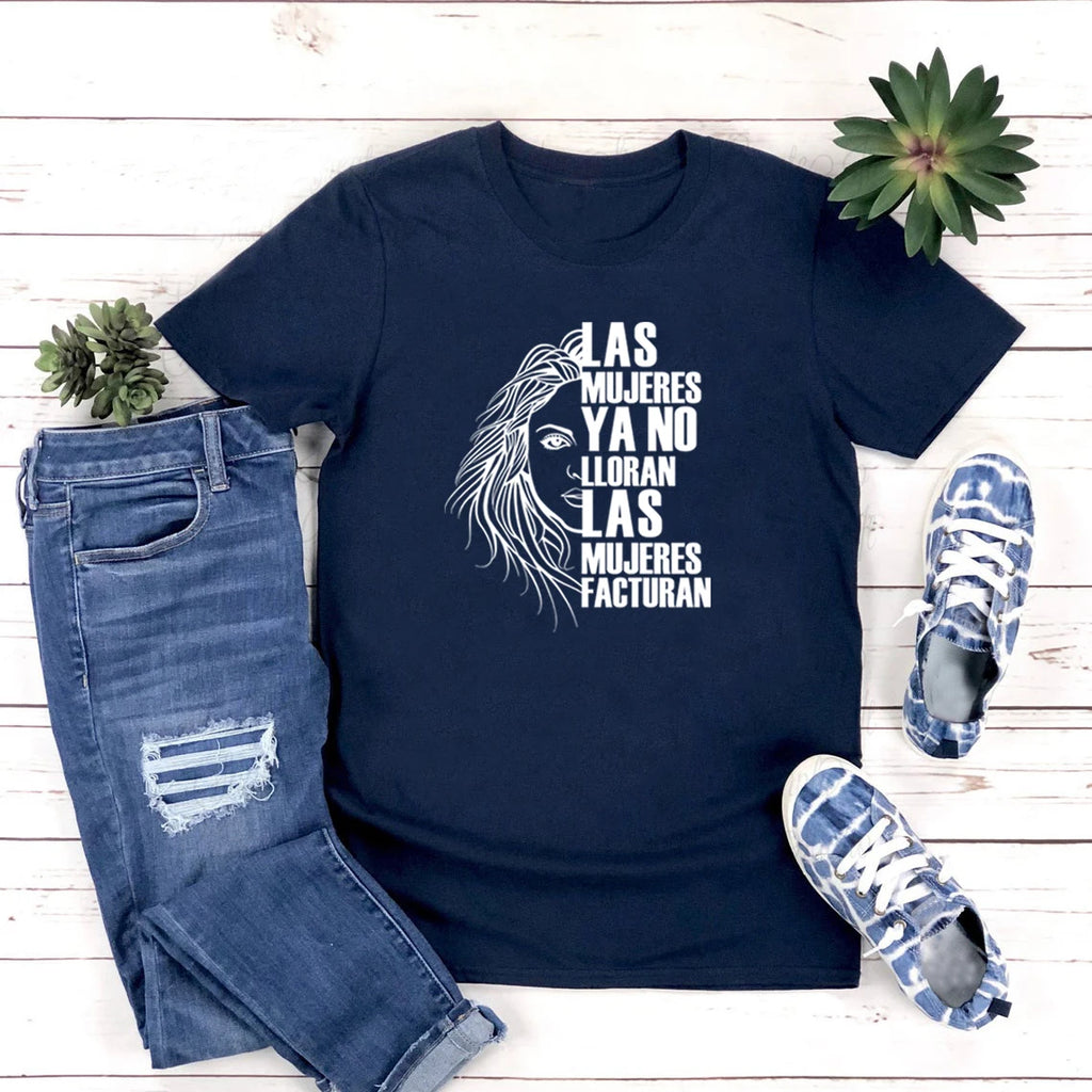 Shakira Las Mujeres Ya No Lloran camiseta mujer Don't Cry camiseta citas camisa Mujer camisetas Las Mujeres Facturan camisetas Top