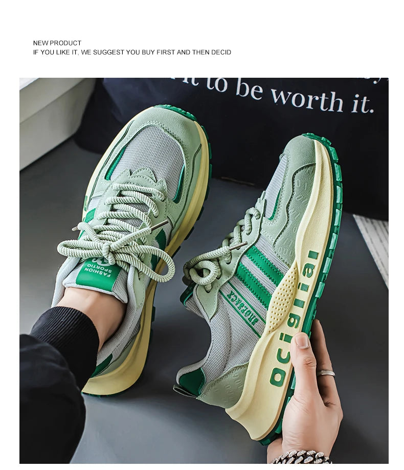 Trendy Brand Men's New Comfortable and Versatile Casual Shoes with Soft Soles Anti Slip and Wear-resistant Shoes Zapatos Hombre