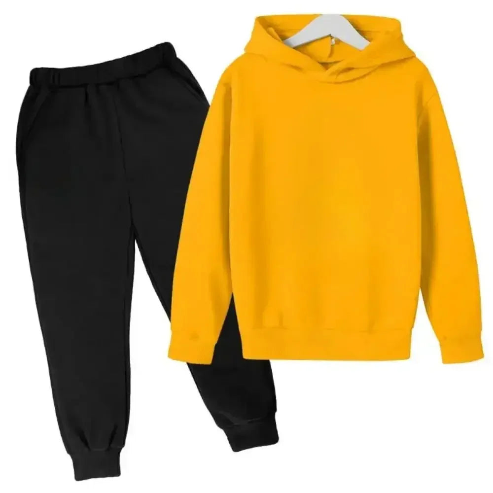 Traje Deportivo Niña 3-14 Años - Top + Pantalones Primavera