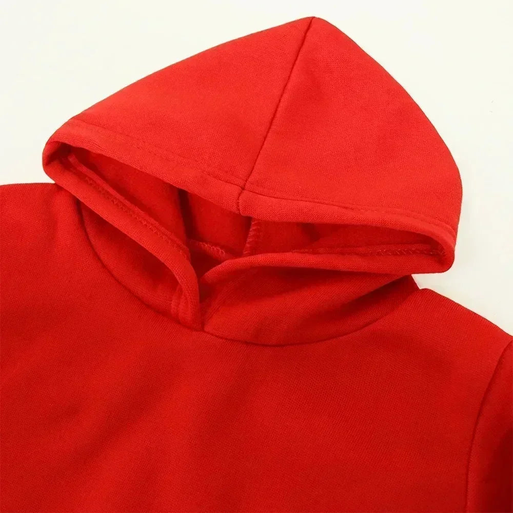 Conjuntos de sudaderas con capucha y pantalones de cazadores de demonios para adolescentes, Sudadera con capucha de película de Anime coreano para niños y niñas, trajes deportivos con capucha de manga larga a la moda