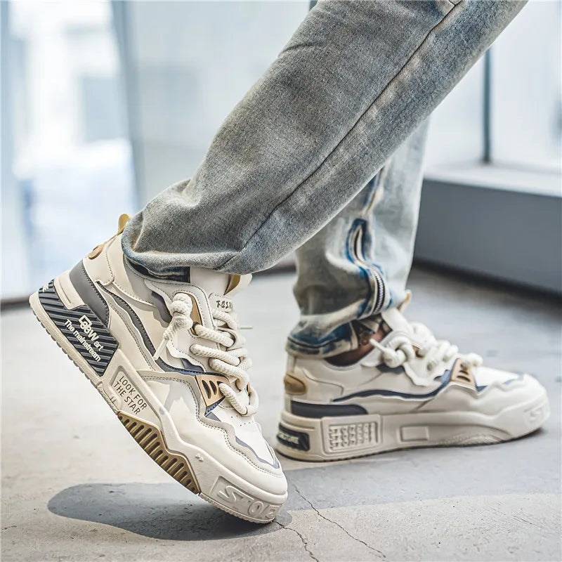 Zapatillas de deporte para hombre, zapatos transpirables, ligeros, a la moda, duraderos, para caminar, para adolescentes