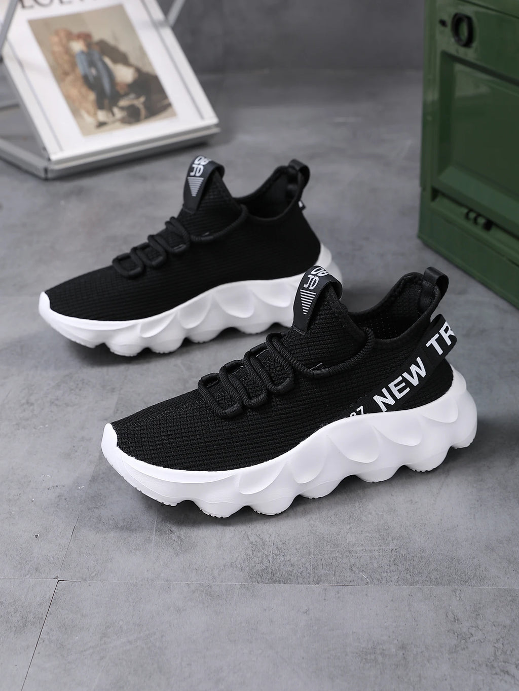 Zapatos Deportivos para Hombre, Talla Grande, para Senderismo y Running, Cómodos, Casuales, Versátiles y Modernos, para Parejas, para Entrenamiento