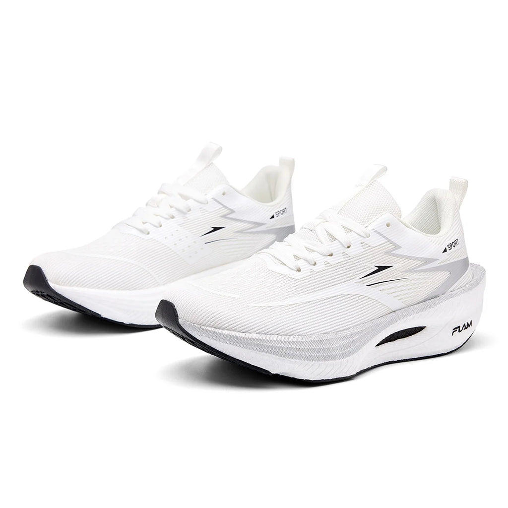 Zapatillas deportivas para correr para hombre, informales, transpirables, ligeras, cómodas, atléticas, antideslizantes, para caminar al aire libre
