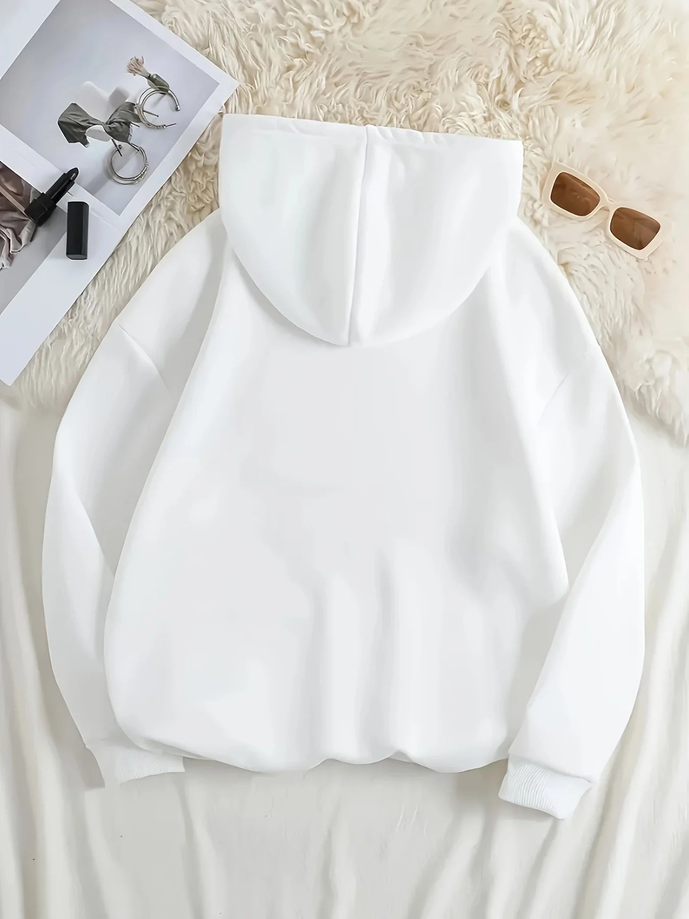 Sudadera con estampado de leopardo y letras de cereza para mujer, sudadera con cuello redondo, Top informal de manga larga, sudaderas con capucha, ropa para mujer