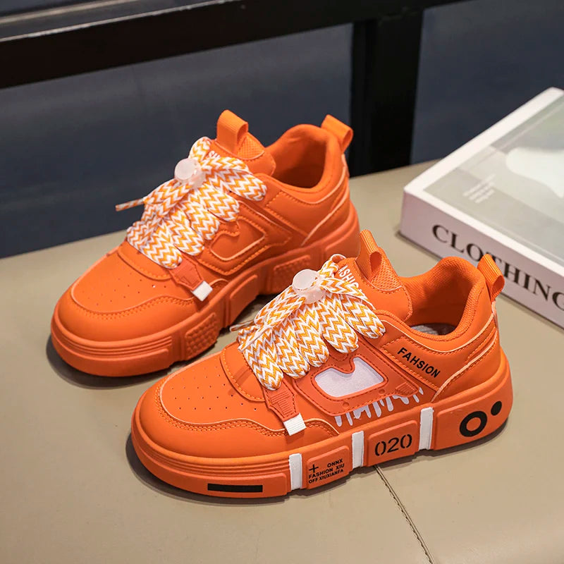 Zapatos familiares pequeños para niños, zapatos blancos para estudiantes, zapatos deportivos para niños, zapatos de tablero casuales para niños, nuevos