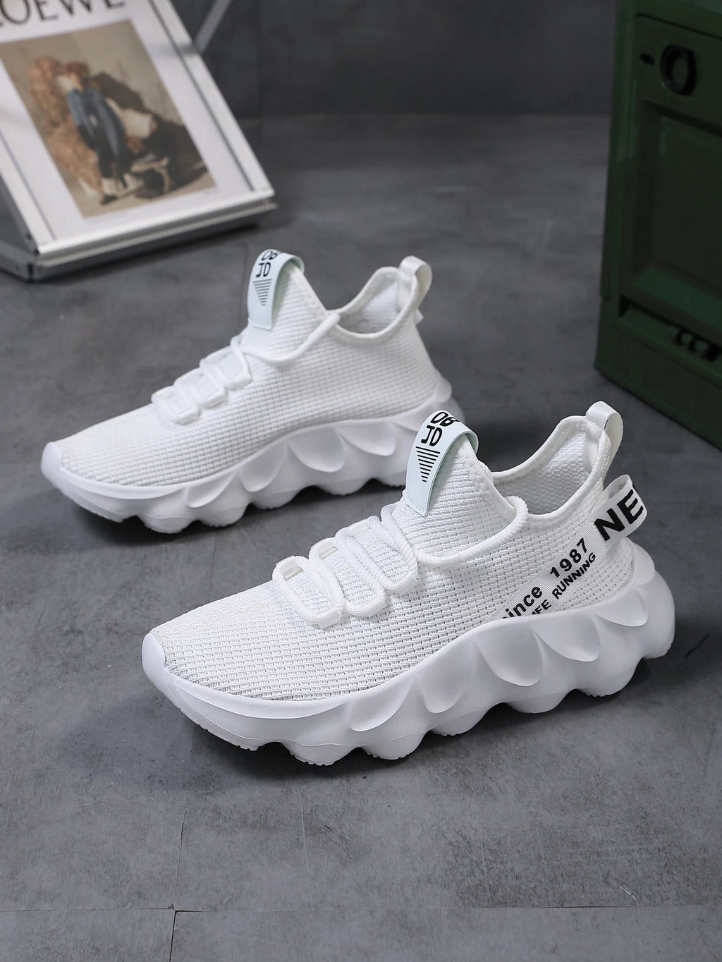 Zapatos Deportivos para Hombre, Talla Grande, para Senderismo y Running, Cómodos, Casuales, Versátiles y Modernos, para Parejas, para Entrenamiento
