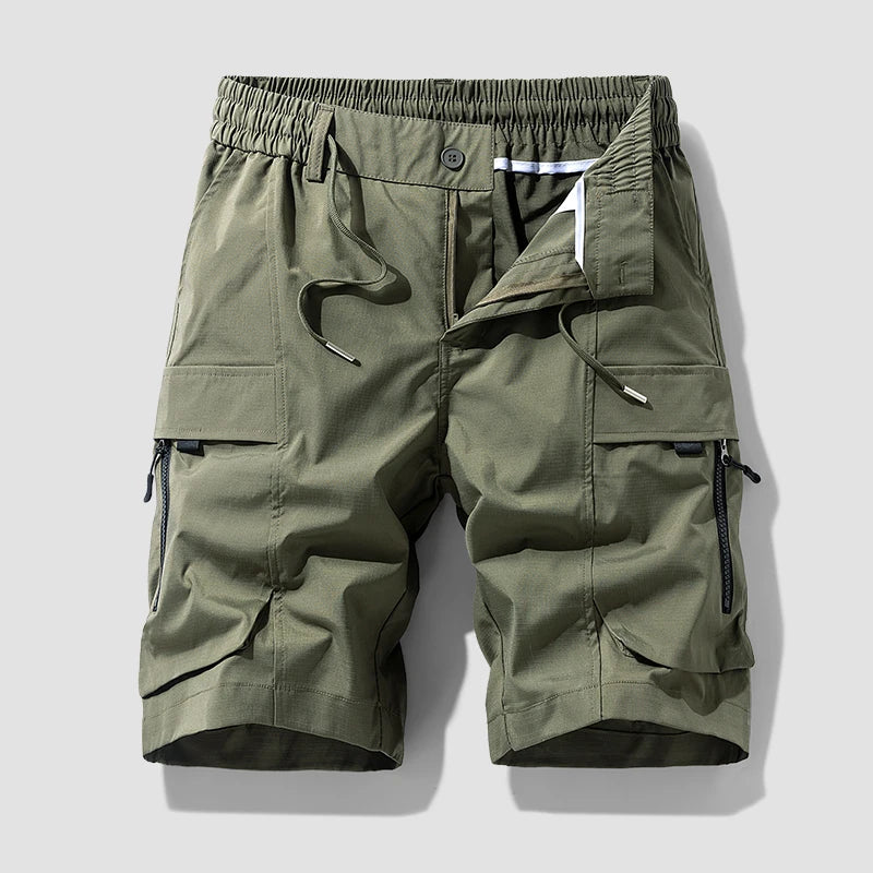 Pantalones Cortos Cargo de Verano para Hombre, de Secado Rápido, Ligeros, para Senderismo, Tácticos, con Múltiples Bolsillos Grandes, Casuales, para Pesca y Golf 2026