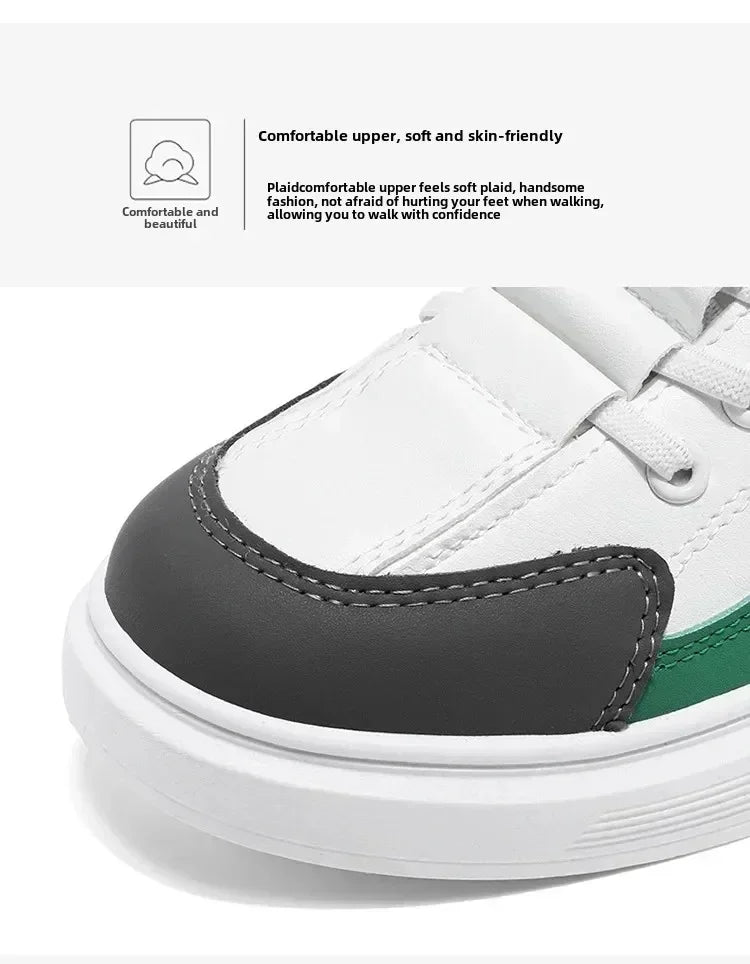 2025 casuales al aire cordones estilo coreano viaje juvenil zapatos de fondo plano para hombres transpirable shoe