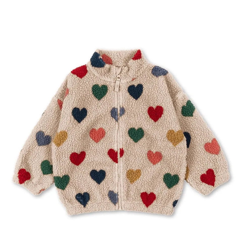 Chaqueta Sherpa Niños Invierno - Abrigo Lana Cálido