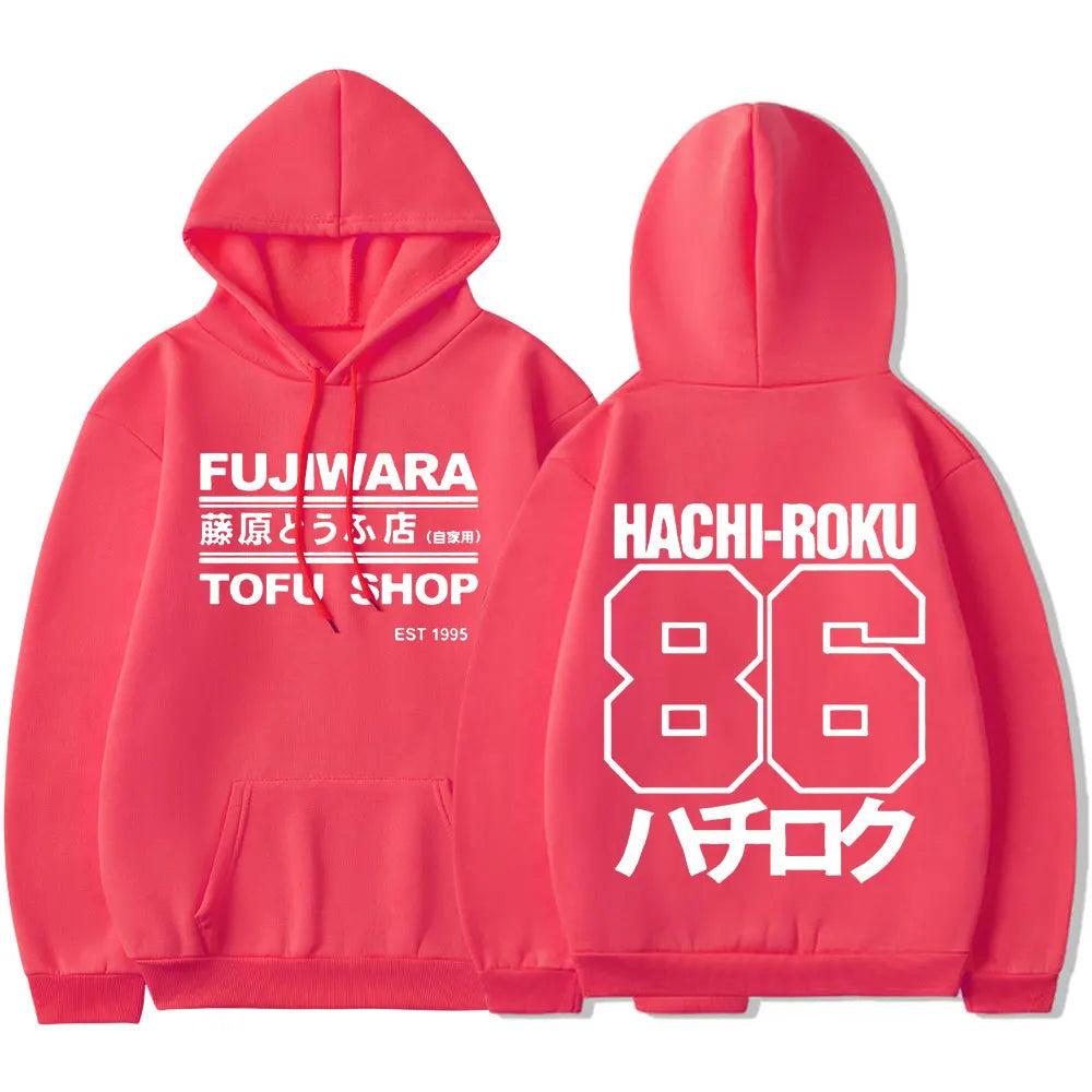 Sudadera Initial D AE86 Hachiroku - Takumi Fujiwara Tofu
