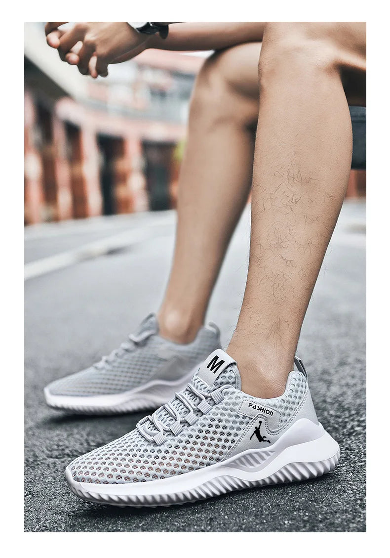 Shoes for Men White Man Cheap Shoes Running Sneakers Unisex Breathable Mesh Sports Shoes Mens Trianers Zapatillas Running Hombre