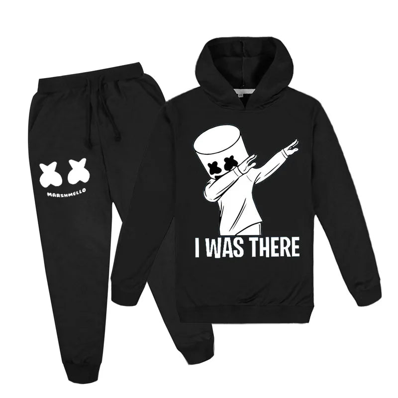 Chándal DJ Marshmello Niños 3-13 Años - Sudadera + Pantalón