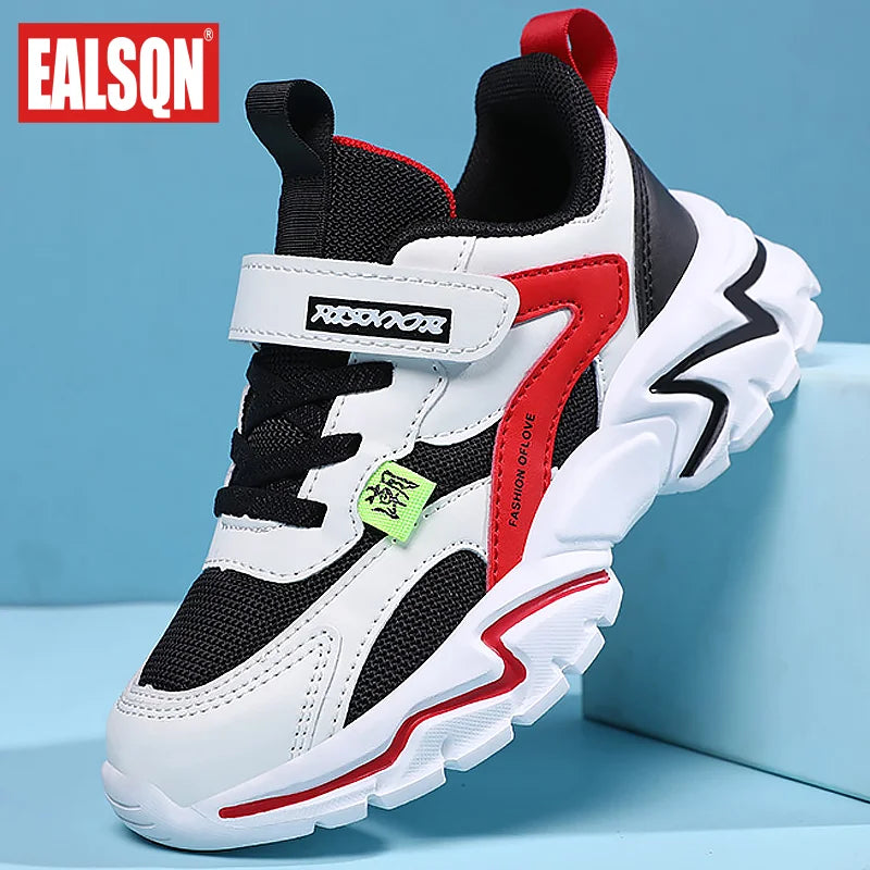 Zapatillas de deporte de moda para niños, zapatos de malla para niños, zapatos escolares informales de 6 a 12 años, zapatillas deportivas de tenis para niño