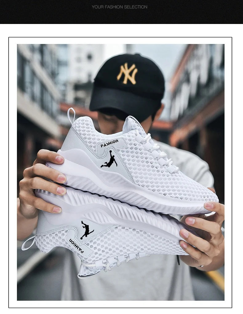 Shoes for Men White Man Cheap Shoes Running Sneakers Unisex Breathable Mesh Sports Shoes Mens Trianers Zapatillas Running Hombre