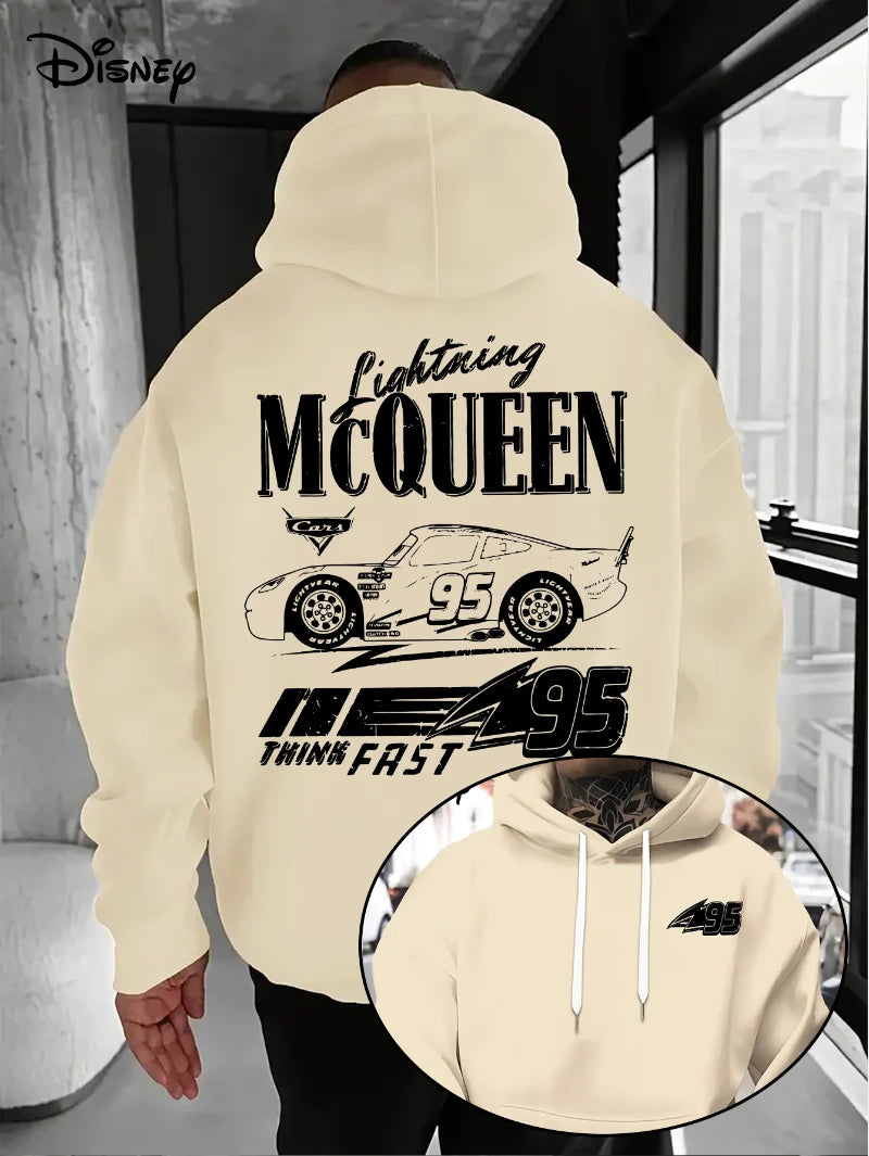 Sudadera Rayo McQueen Cars 95 - Hombre Otoño Invierno