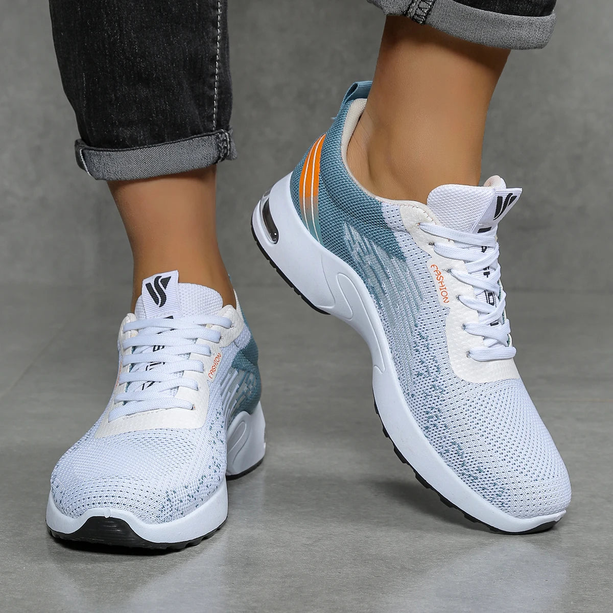 Zapatos de hombre, zapatos informales de otoño para hombre: zapatos deportivos informales de malla transpirable, versátiles y a la moda, asequibles, envío gratis