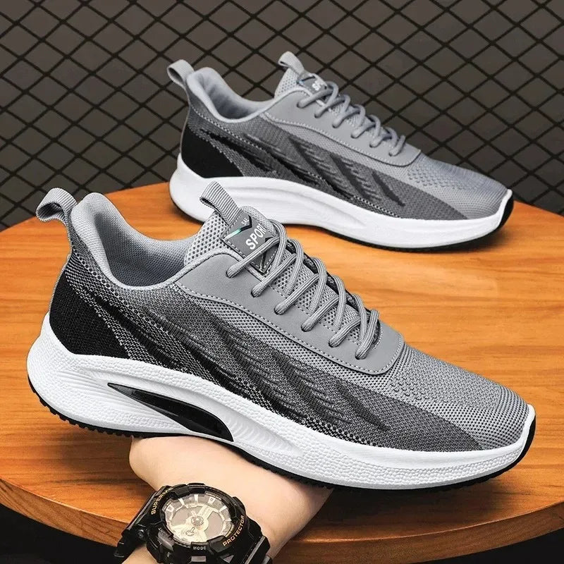 New Shoes for Men Casual Slip on Fashion Sneakers Breathable Running Shoes Outdoor Walking Training Tennis Shoes