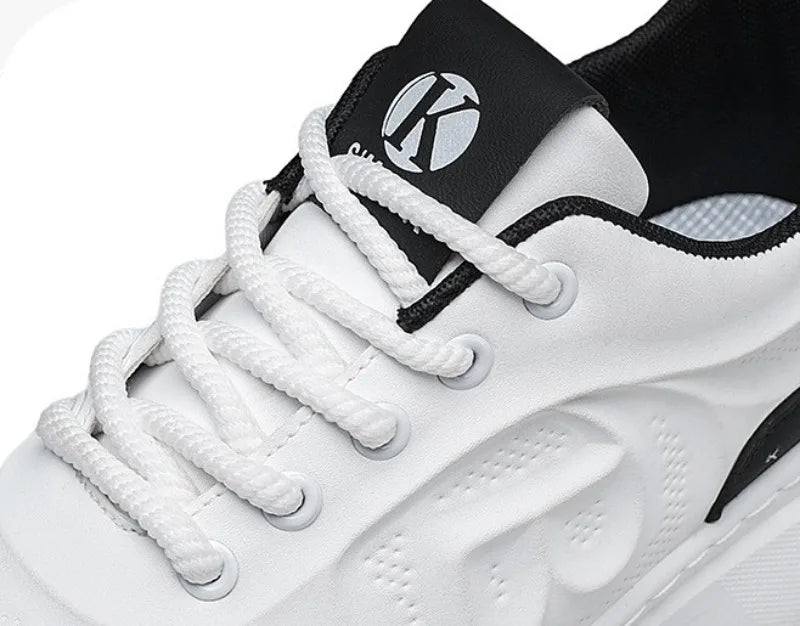 Tenis Para Hombre 2025 Men Casual Sport Shoes Spring Summer Trend Leather Low-top Flat Shoes Man Walking Footwear Versatile Plus