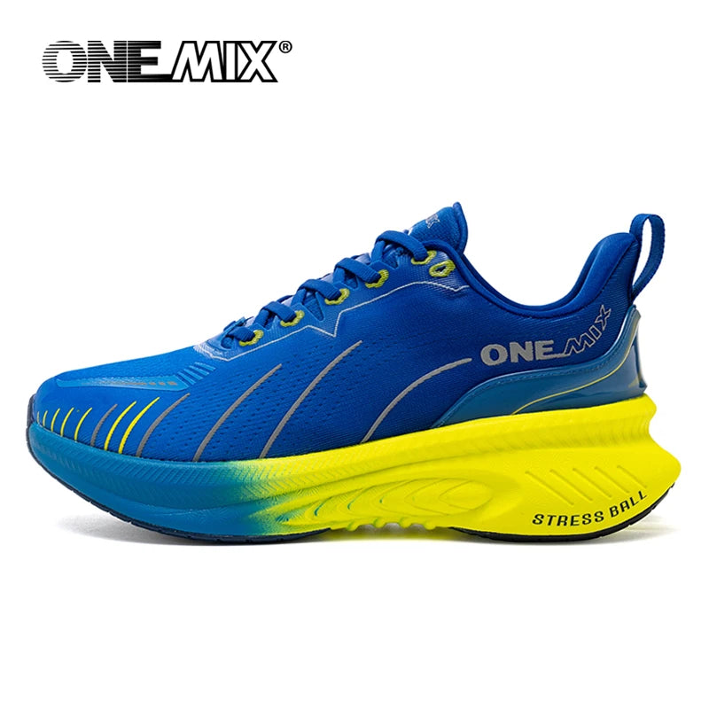 ONEMIX, zapatillas blancas para correr en carretera para hombre, zapatillas deportivas con cojín de aire para exteriores, zapatillas deportivas para hombre, zapatos para correr de verano, calzado para mujer